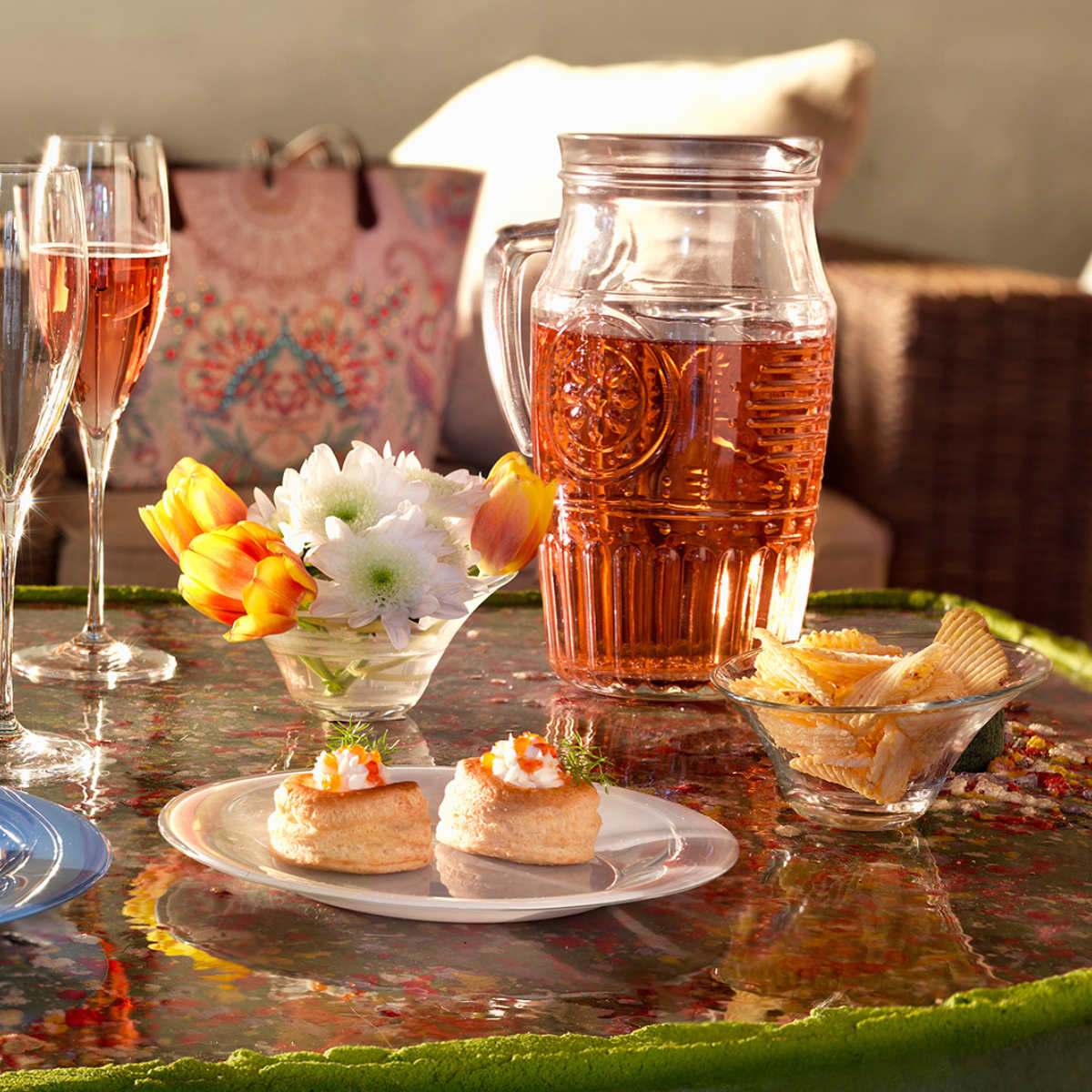 LAURA ASHLEY  ハンドメイド 瓶 デキャンタ インテリア Laura Ashley Navy Elveden Set of 3 Canisters | Ambrose Wilson