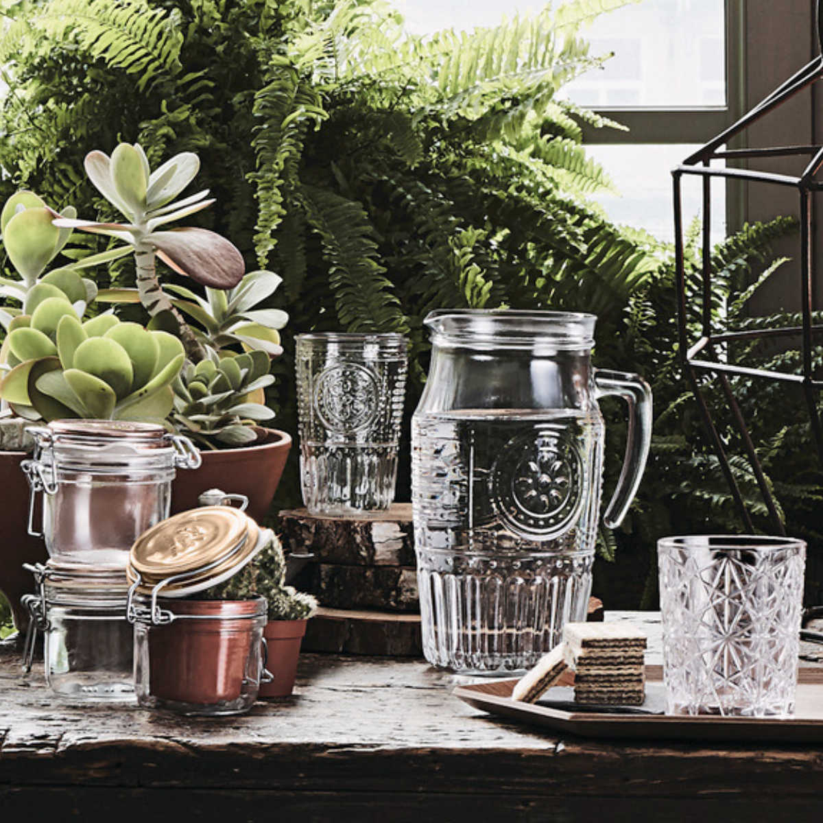 Bormioli Rocco（ボルミオリロッコ） ピッチャー 1.8L ROMANTIC