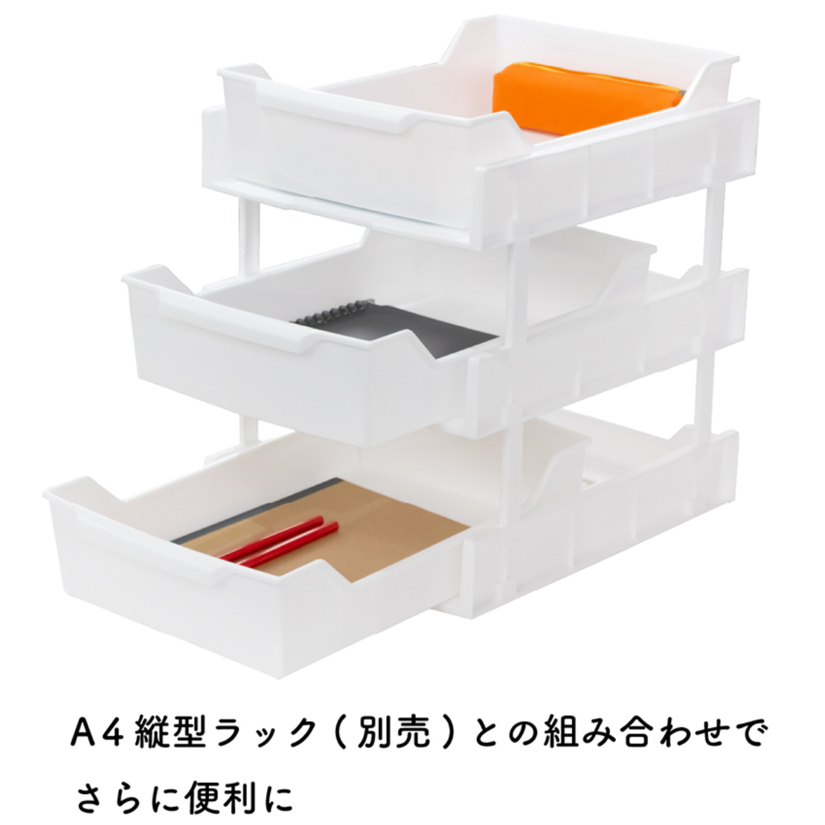 書類トレー ユースフル A4トレー深型 6個入...の詳細画像4