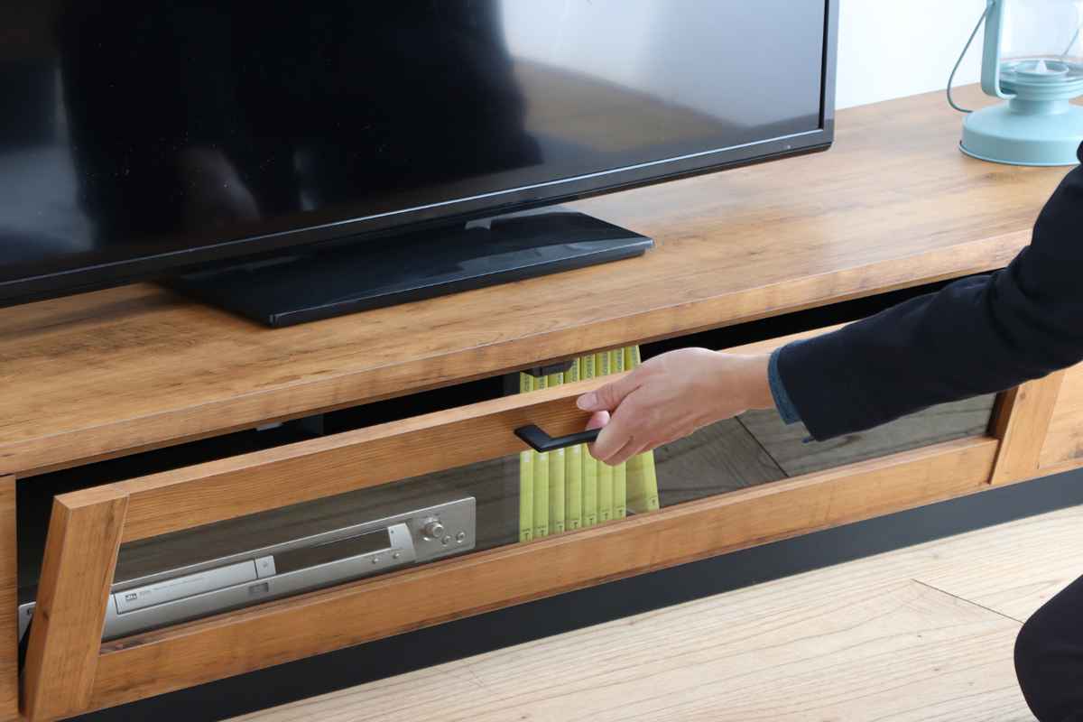 ローボード テレビ台 ヴィンテージ調 シンプル...の詳細画像5