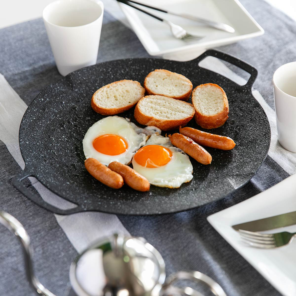 和平フレイズ 特典付き グリドル 32cm カセットコンロ専用 味覚探訪