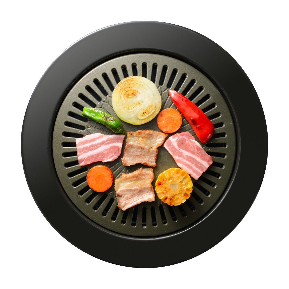 和平フレイズ 焼肉プレート 33.5cm 丸型 カセットコンロ専用 味覚探訪