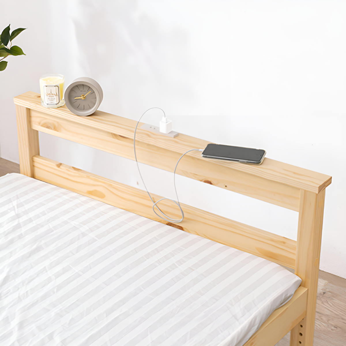 HAGiHARA（萩原） シングルベッド ポケットコイルマットレスセット