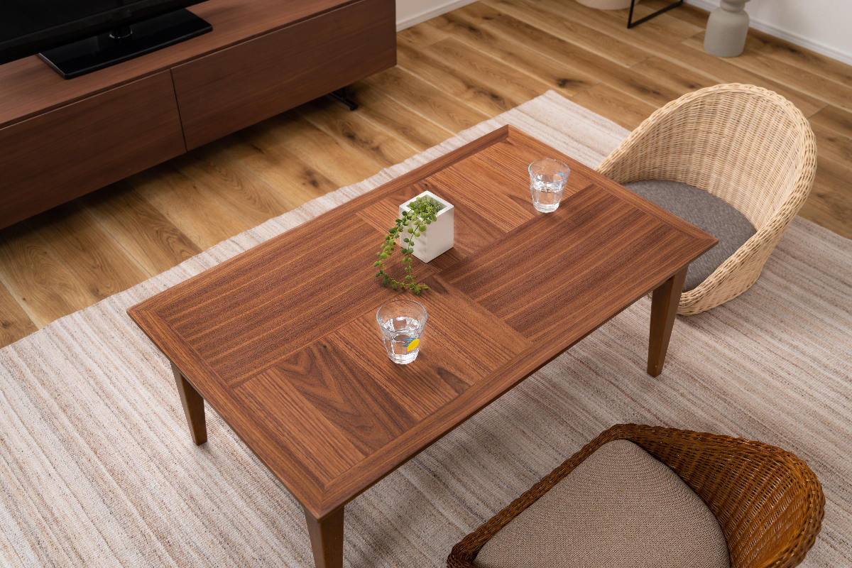 東谷 こたつ テーブル おしゃれ 長方形 シンプル 木目 （ 幅 100cm