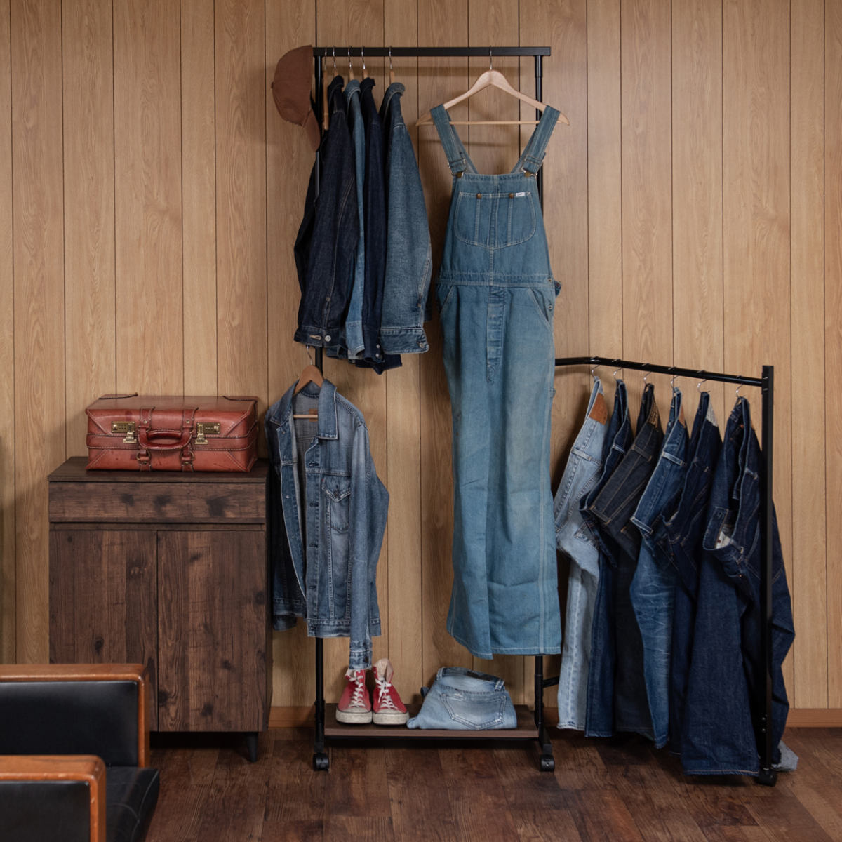 Ritaのコートハンガーです！ ハンガーラック TBAR フレキシブル多機能 （ コートハンガー 洋服掛け