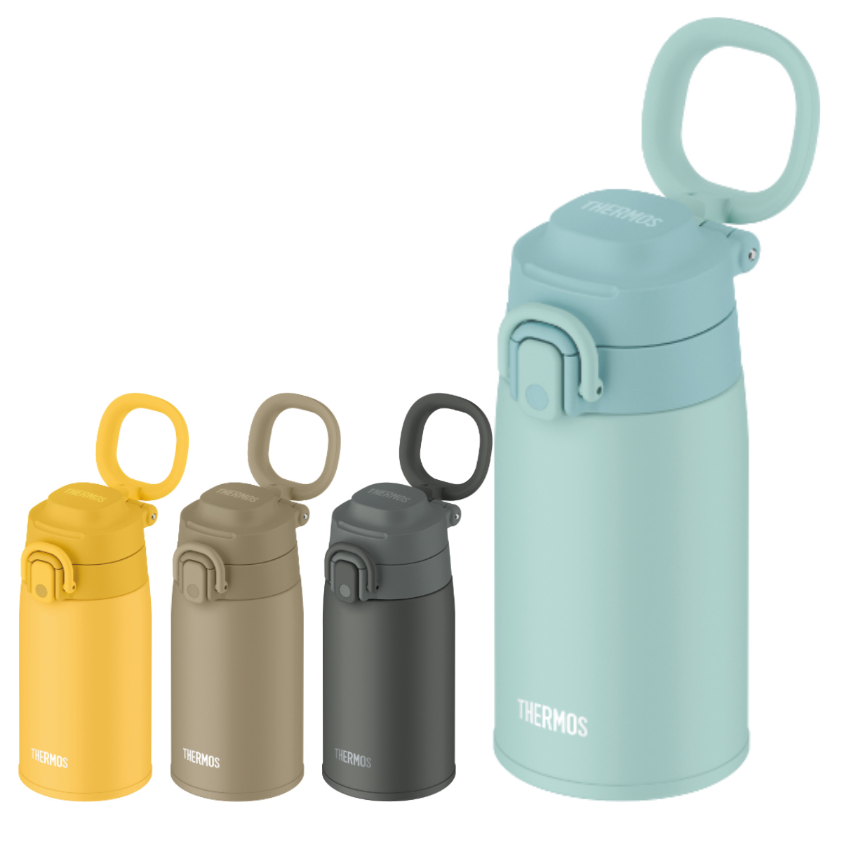 THERMOS サーモス 真空断熱ケータイマグ 4本セット THERMOS（サーモス） 水筒 400ml 真空断熱ケータイマグ （ THERMOS