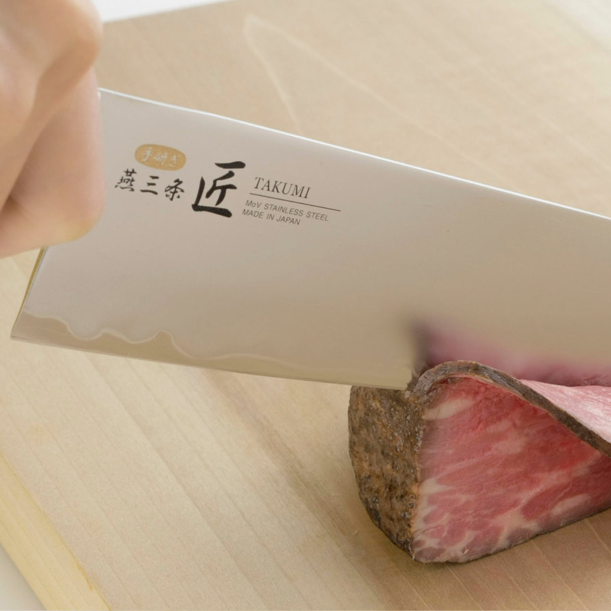 包丁 16.5cm 匠 割込み万能包丁 日本製 燕三条 （ 料理包丁 万能包丁 キッチンナイフ 文化包丁 三徳包丁 ステンレス ）_4