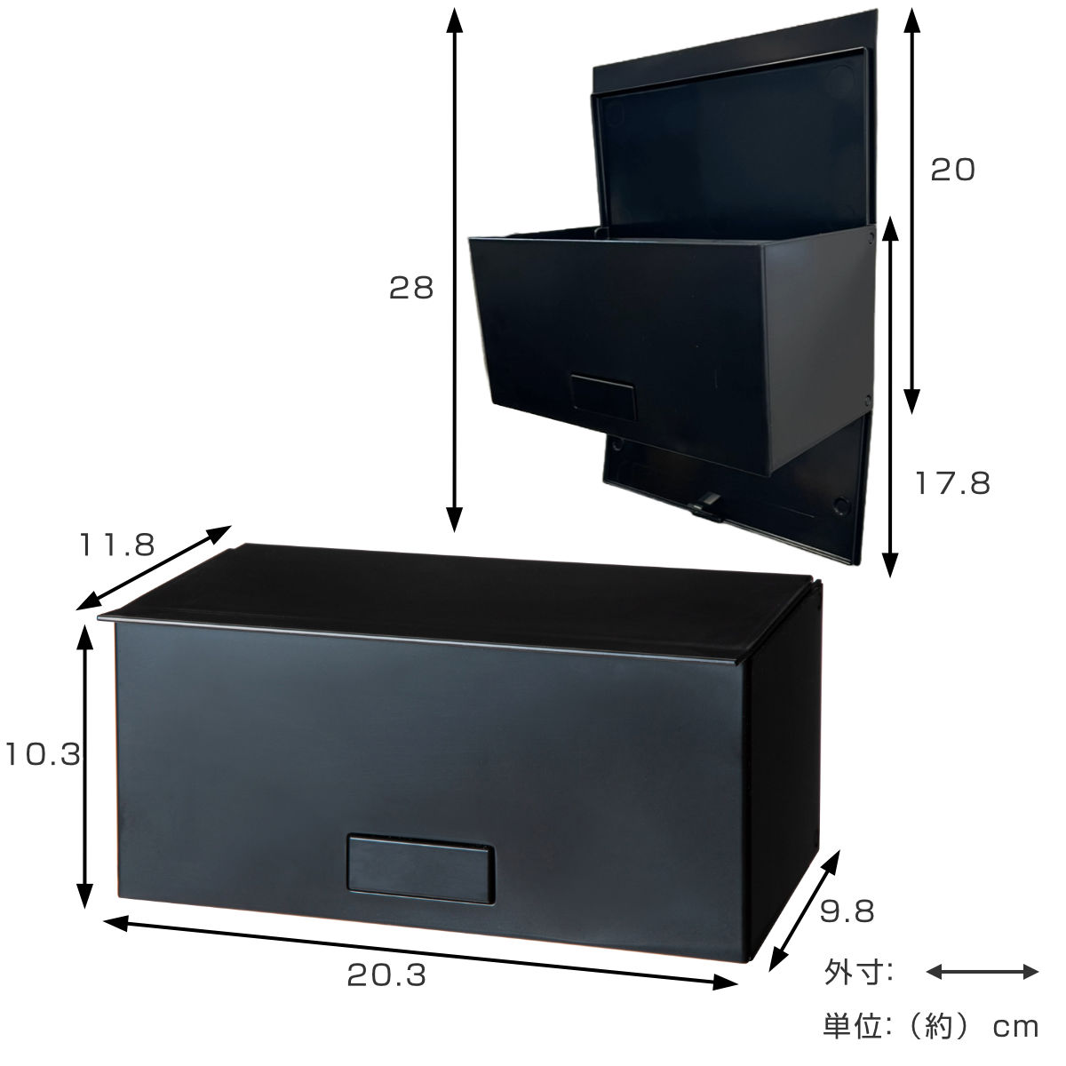 ゴミ箱 1.6L 玄関ゴミ箱 マグネットトラッ...の詳細画像2