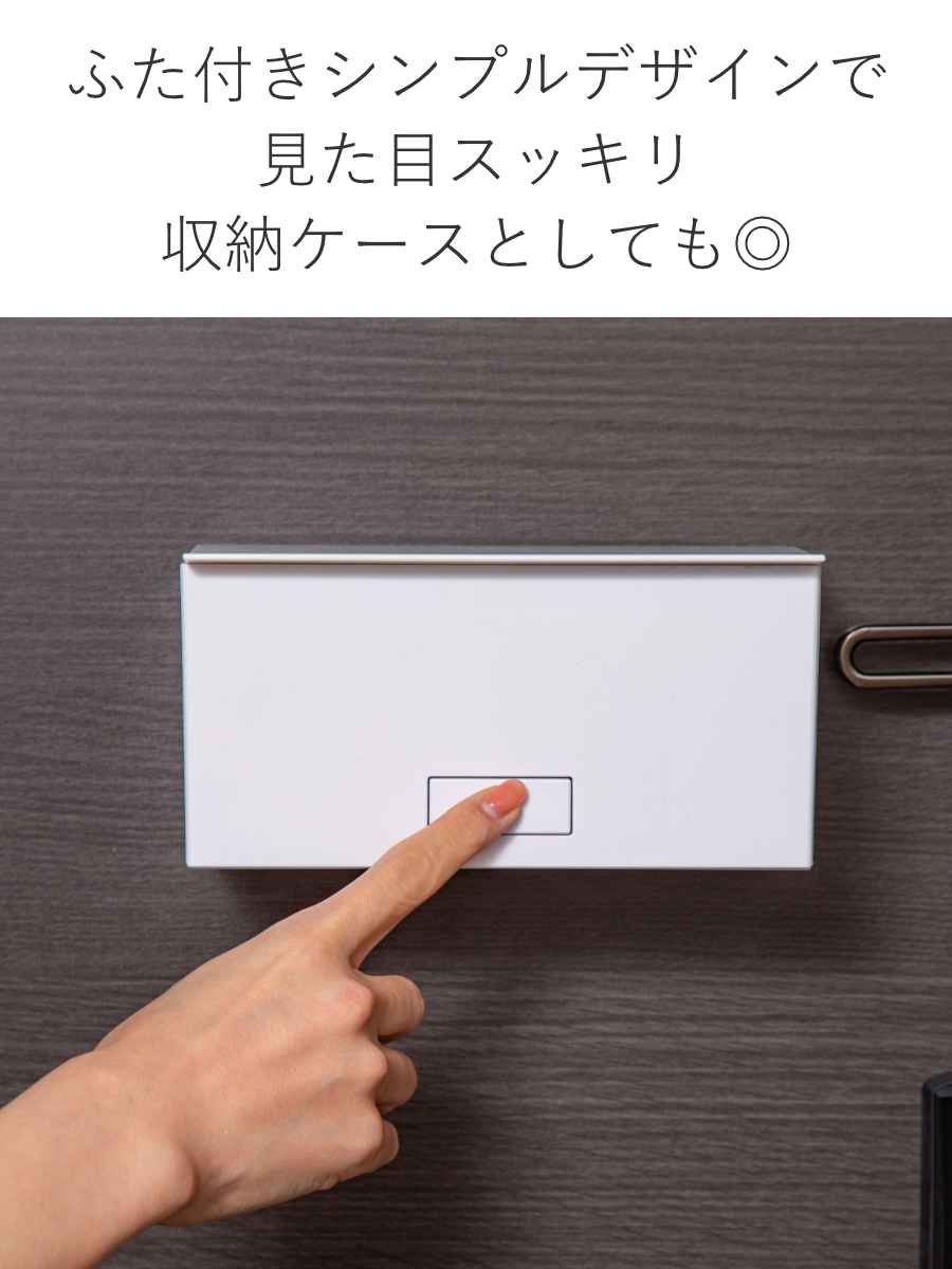 平和工業 ゴミ箱 1.6L 玄関ゴミ箱 マグネットトラッシュボックス