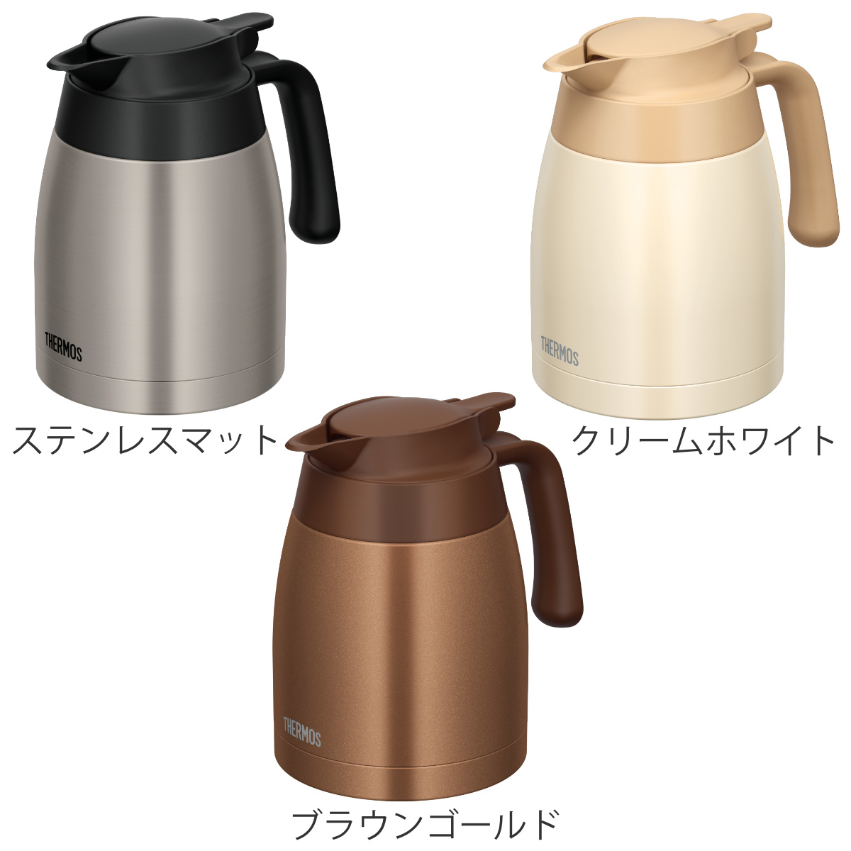 サーモス ポット 1L 保温 魔法瓶 TTB-...の詳細画像2