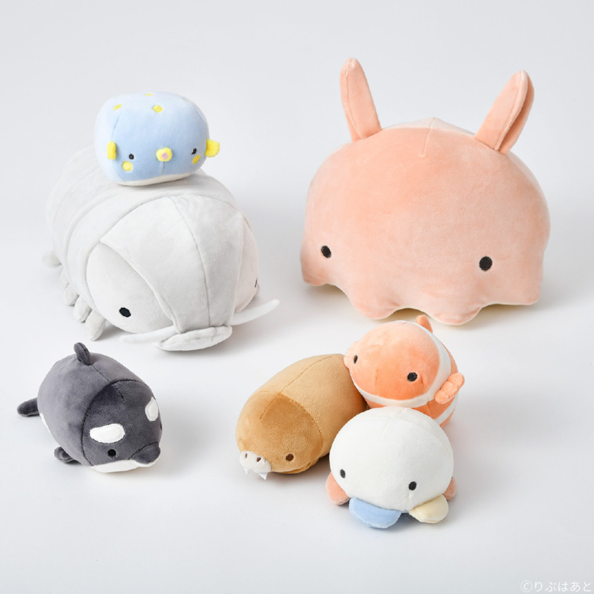 LivHeart（りぶはあと） ボルスター 24cm クッション マシュマロ
