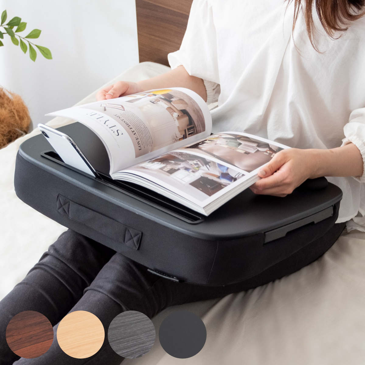 �e�[�u���N�b�V���� Praco ��48cm �}�E�X�g���[ ���X�g���X�g�t �i �e�[�u�� �G�� �X���� �m�[�g�p�\�R�� �N�b�V�����e�[�u�� �G��e�[�u�� �j