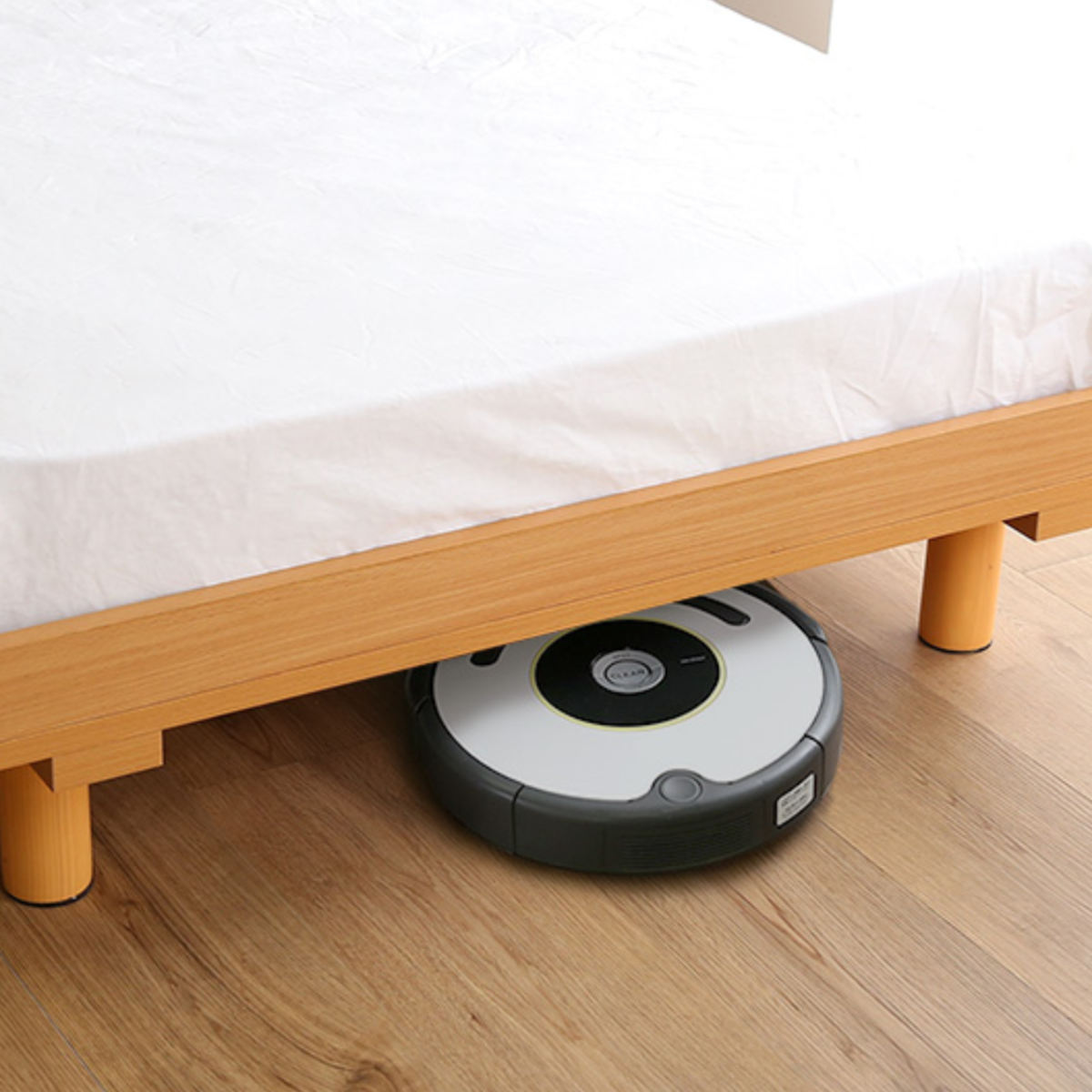 すのこベッド Lauta シングル メラミン化粧板 簡単組立 高さ調節可能 （ ベッド ベット フレーム ロータイプ ハイタイプ フロアベッド ） | ホームテイスト | 18