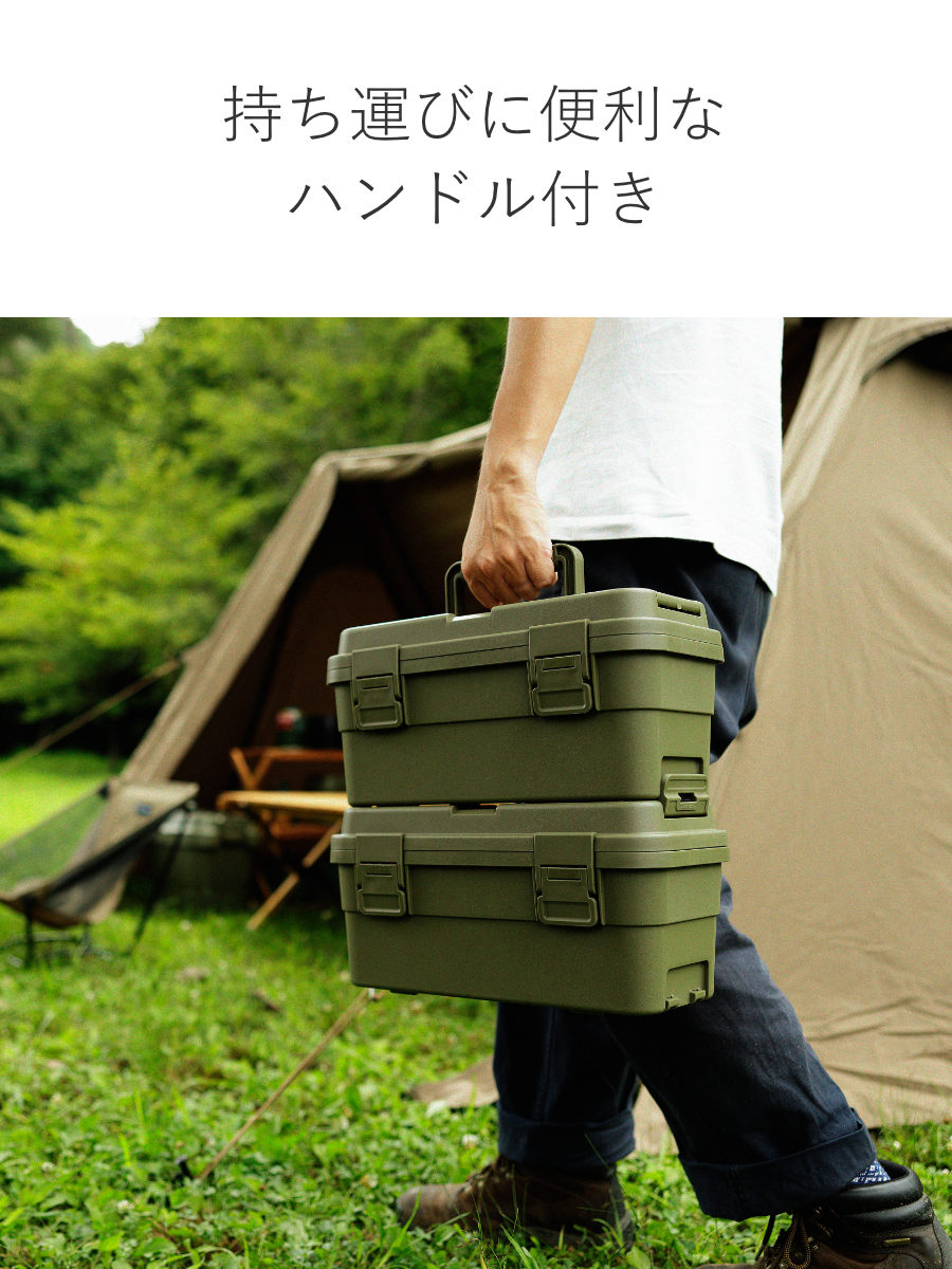RISU（リス） 収納ボックス TC スタックカーゴ S-6 幅36.5×奥行18.3×高 