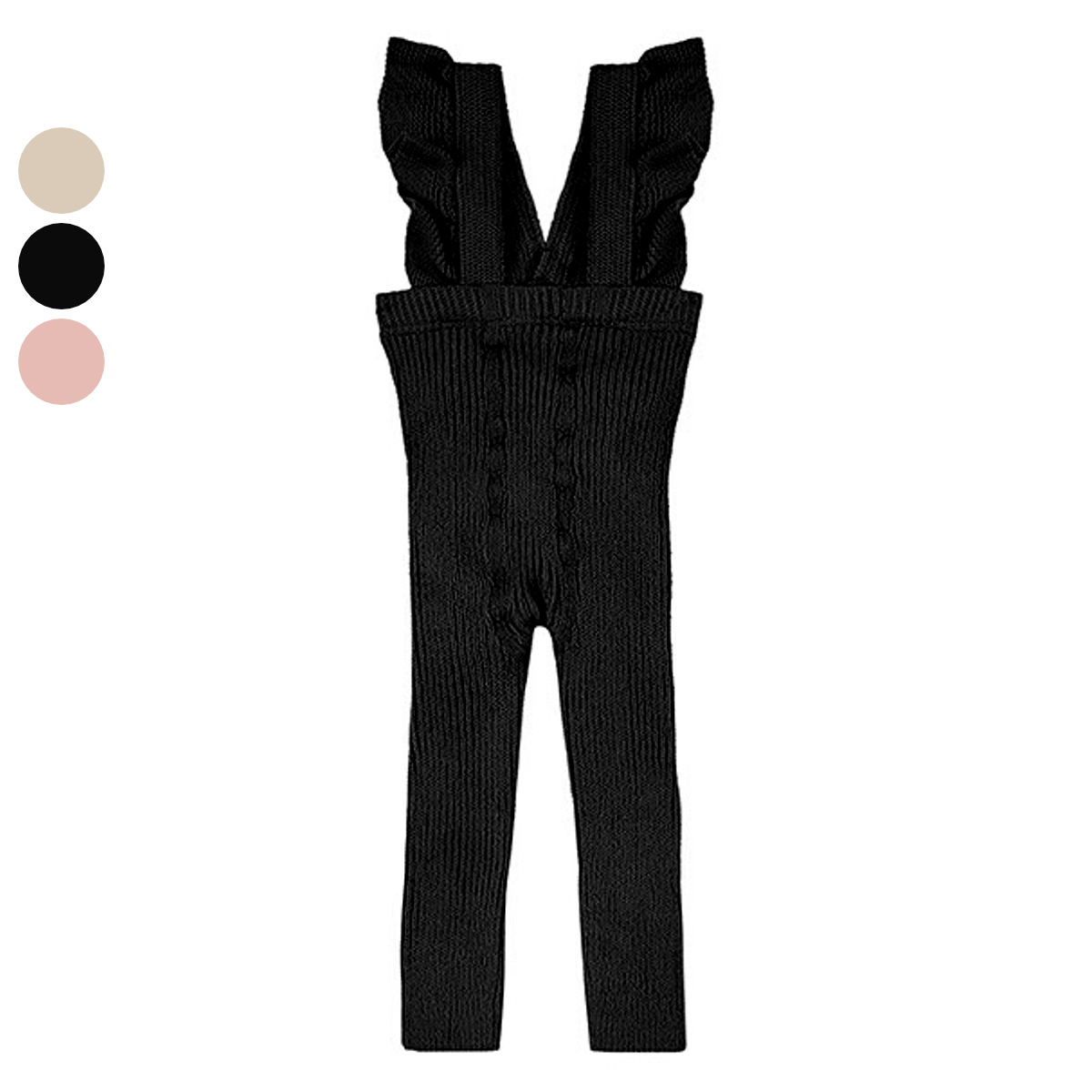 レギンス condor 子供 71〜94cm フリル付き ウォームコットンレギンス カラー1 （ コンドル ベビーレギンス キッズレギンス ベビー キッズ ）