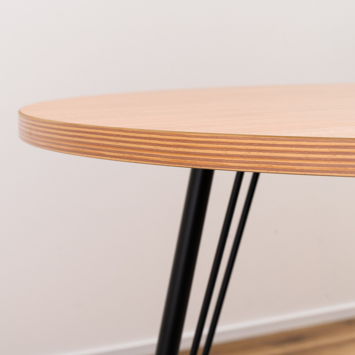 東谷 ダイニングテーブル 円型 幅105cm スチール脚 （ 2人掛け 4人掛け