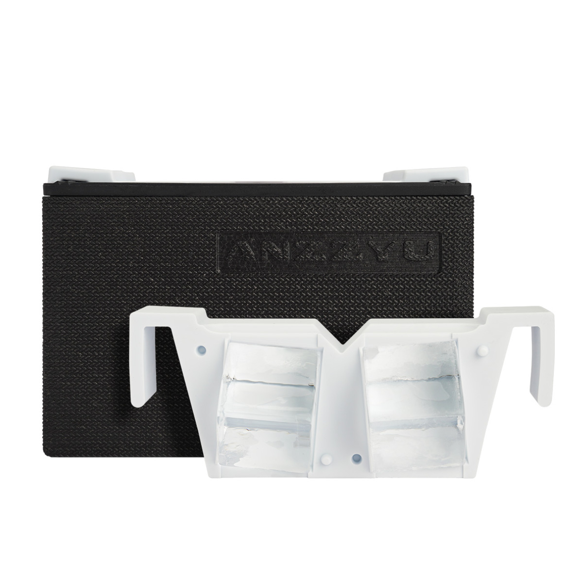 製氷器 ANZZYU 透明氷メーカー 2個取り （ アンズジュ ダイヤモンド型