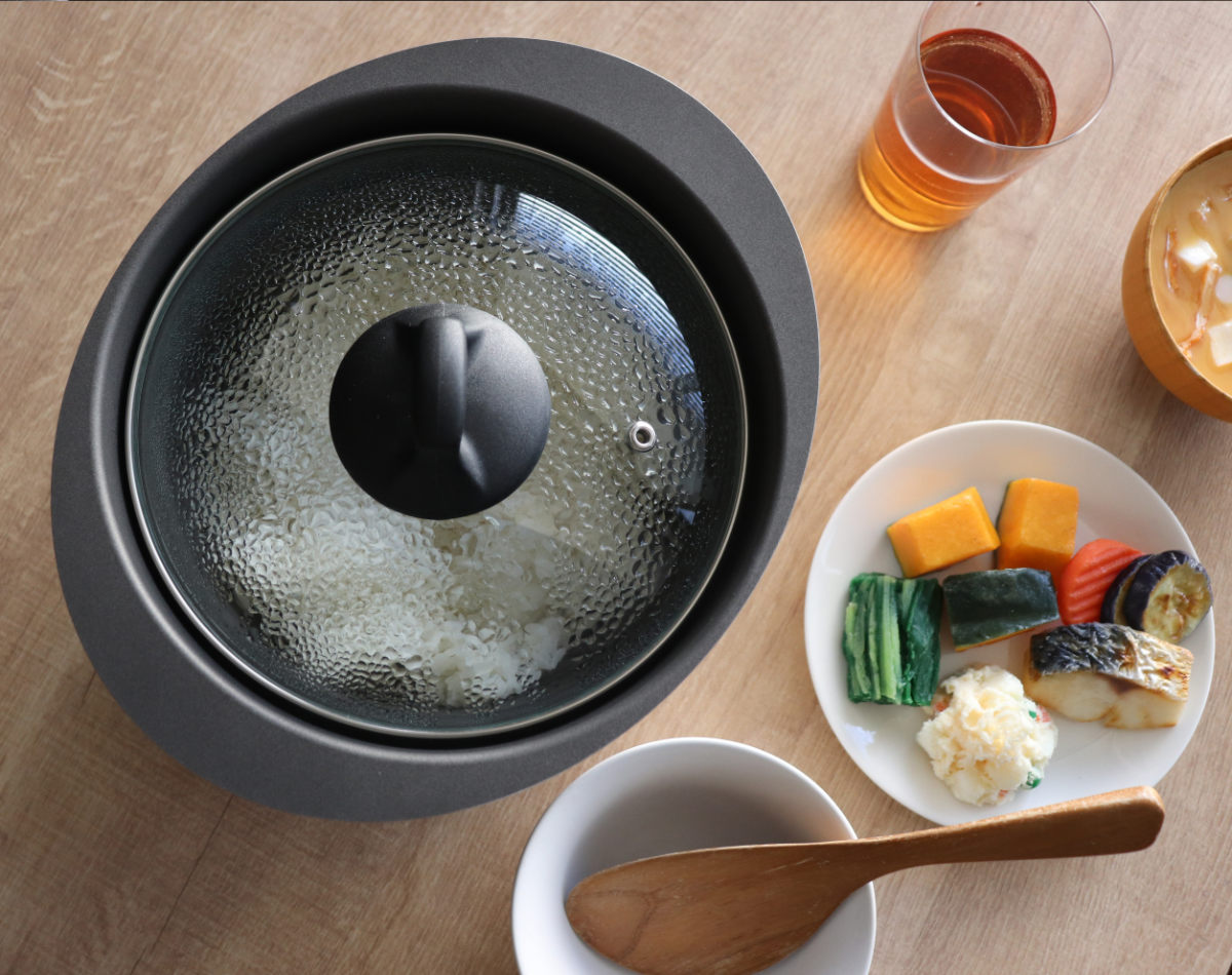 ウルシヤマ金属工業 炊飯鍋 3合炊き ガス火専用 銀シャリ釜 日本製
