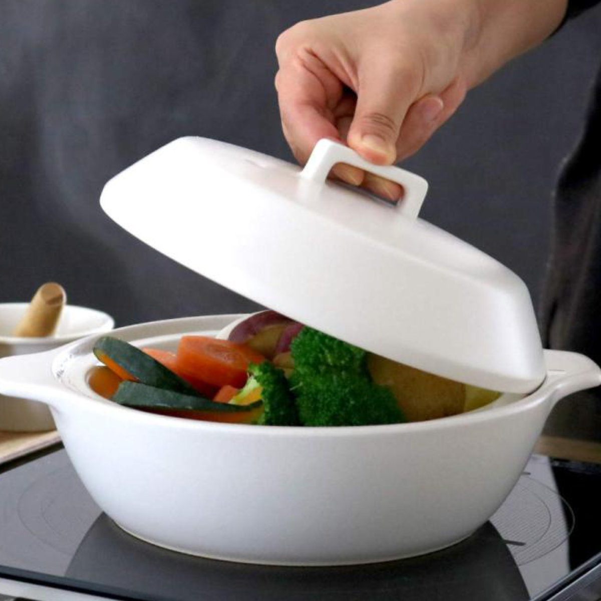 KINTO（キントー） 土鍋専用フタ 2.5L専用 KAKOMI カコミ 陶器