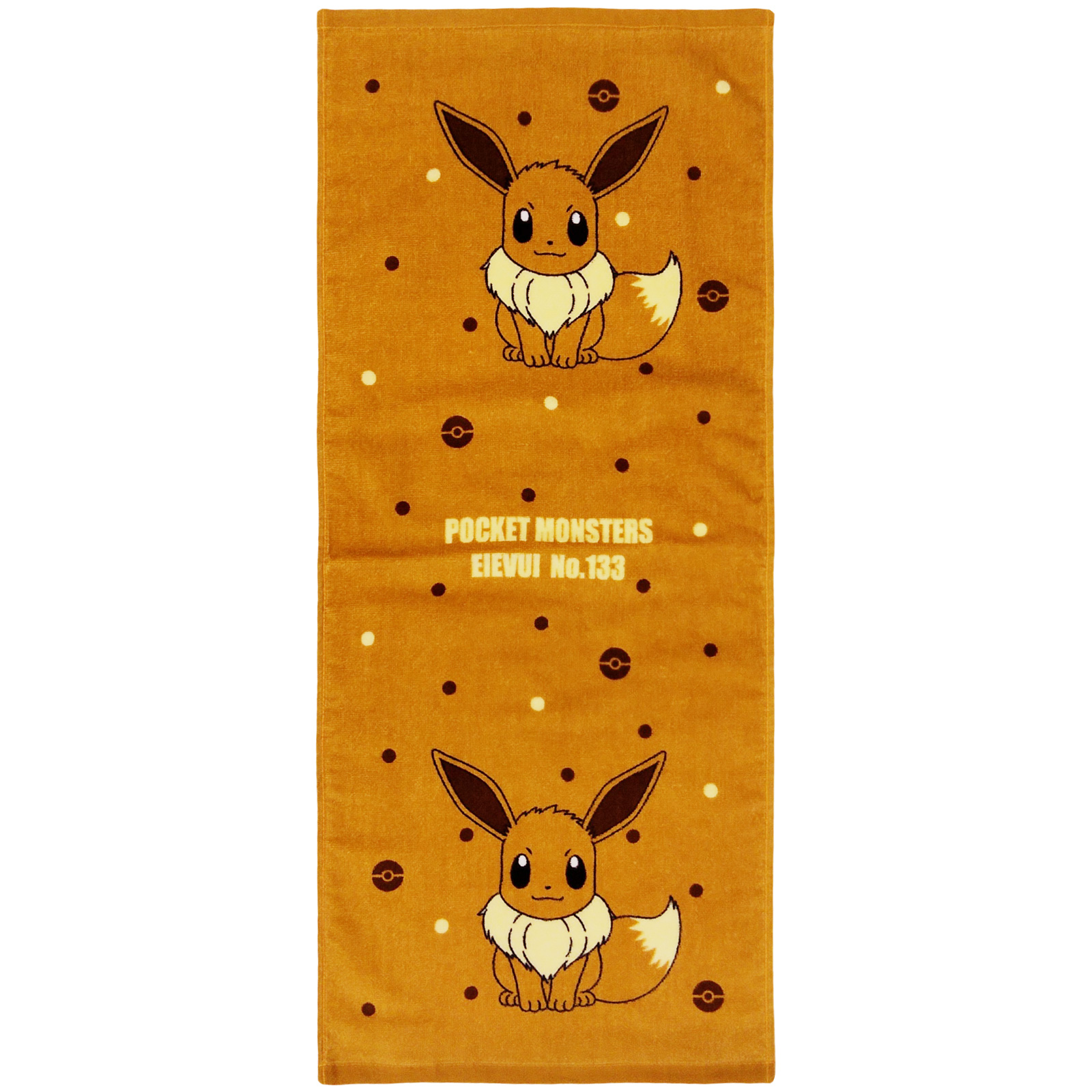 Pokemon（ポケモン） フェイスタオル 34×80cm イーブイ （ タオル 顔