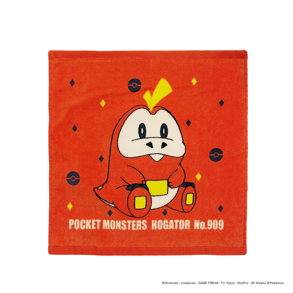 Pokemon（ポケモン） ハンドタオル 34×35cm ホゲータ （ タオル 手拭き
