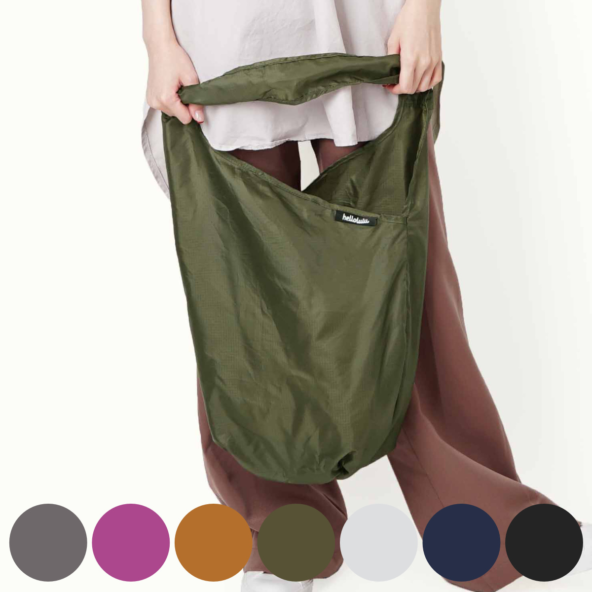 ショッピングバッグ Hellolulu OVI パッカブルマーケットバッグ （ ショッパーバッグ エコバッグ サブバッグ ハロルル ）