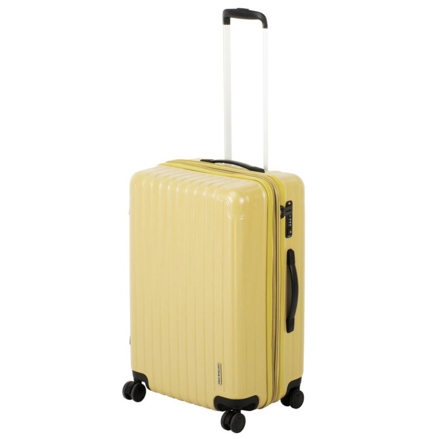 スーツケース 61L TSAロックWFタイプ Mサイズ キャプテンスタッグ （ CAPTAIN STAG トラベル 旅行 キャリーバッグ トラベルハードケース ）｜interior-palette｜03