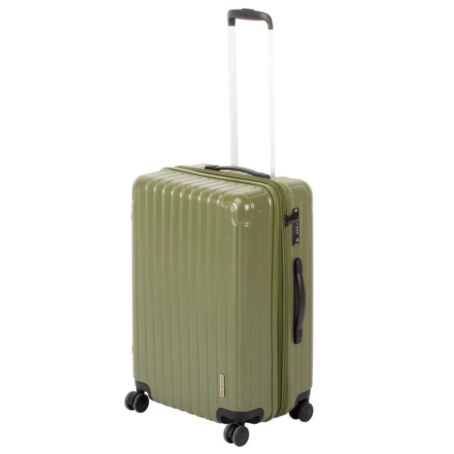 スーツケース 61L TSAロックWFタイプ Mサイズ キャプテンスタッグ （ CAPTAIN STAG トラベル 旅行 キャリーバッグ トラベルハードケース ）｜interior-palette｜04