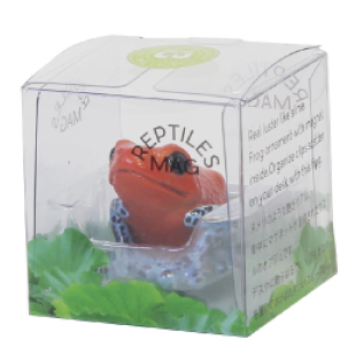 magnet オブジェ REPTILES MAG ヤドクガエル アマガエル （ クリップ