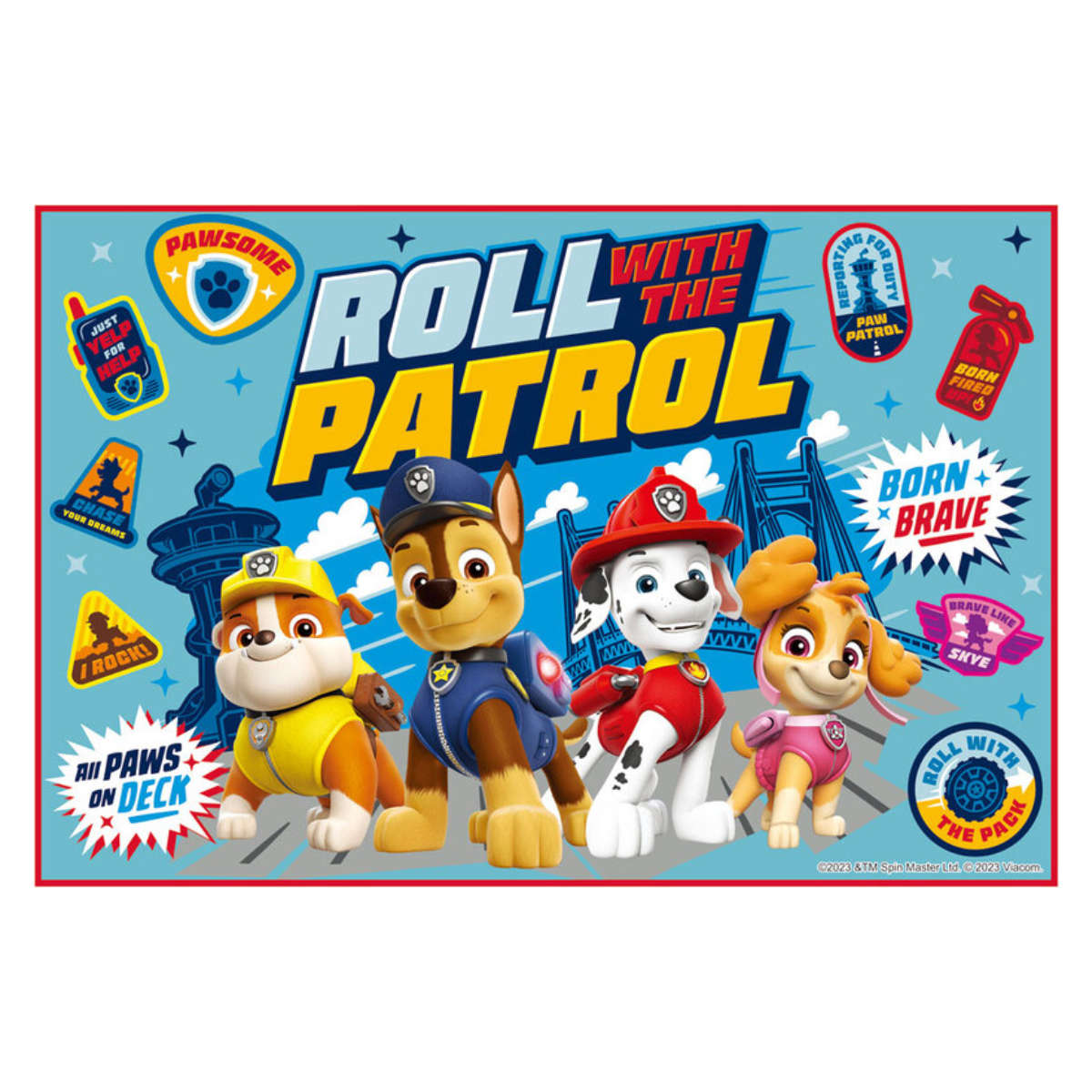 レジャーシート 60×90cm パウパトロール24 Sサイズ ( パウパトロール レジャーマット ピクニックシート 幼稚園 保育園 遠足 )