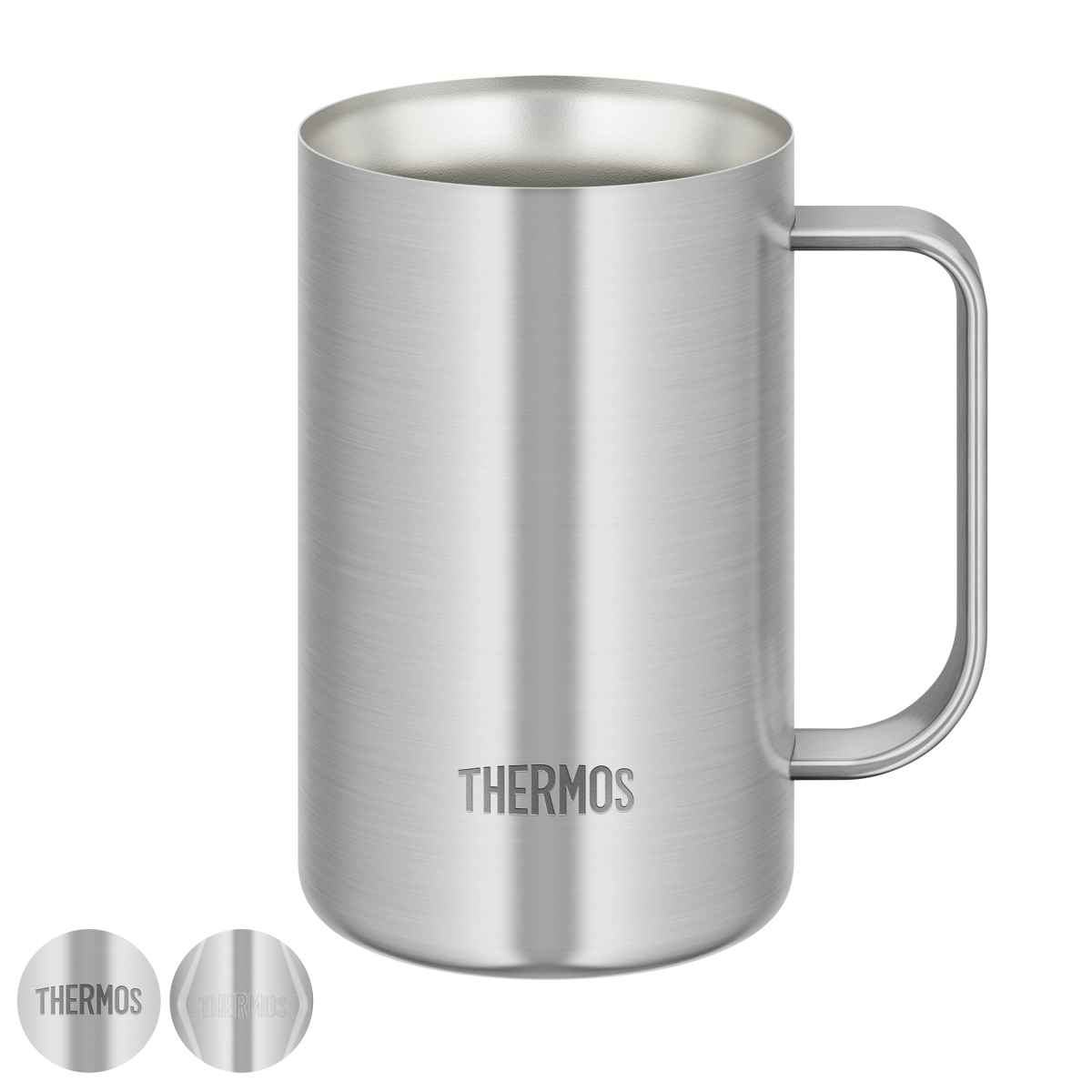 �r�[���W���b�L 600ml �^��f�M �X�e�����X JDK-601C �i thermos �H��@�Ή� �W���b�L �r�[���O���X �r�A�O���X �j