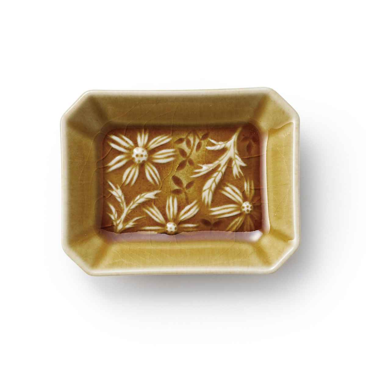 aito製作所 プレート 9cm 角小皿 マーガリート 陶器 瀬戸焼 （ 食洗機