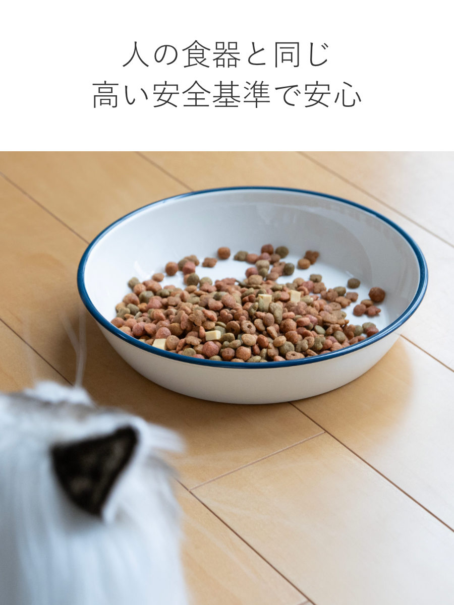 宮本産業 フードボウル Miya Wan 浅型 HORO 1350ml 犬 猫 食器
