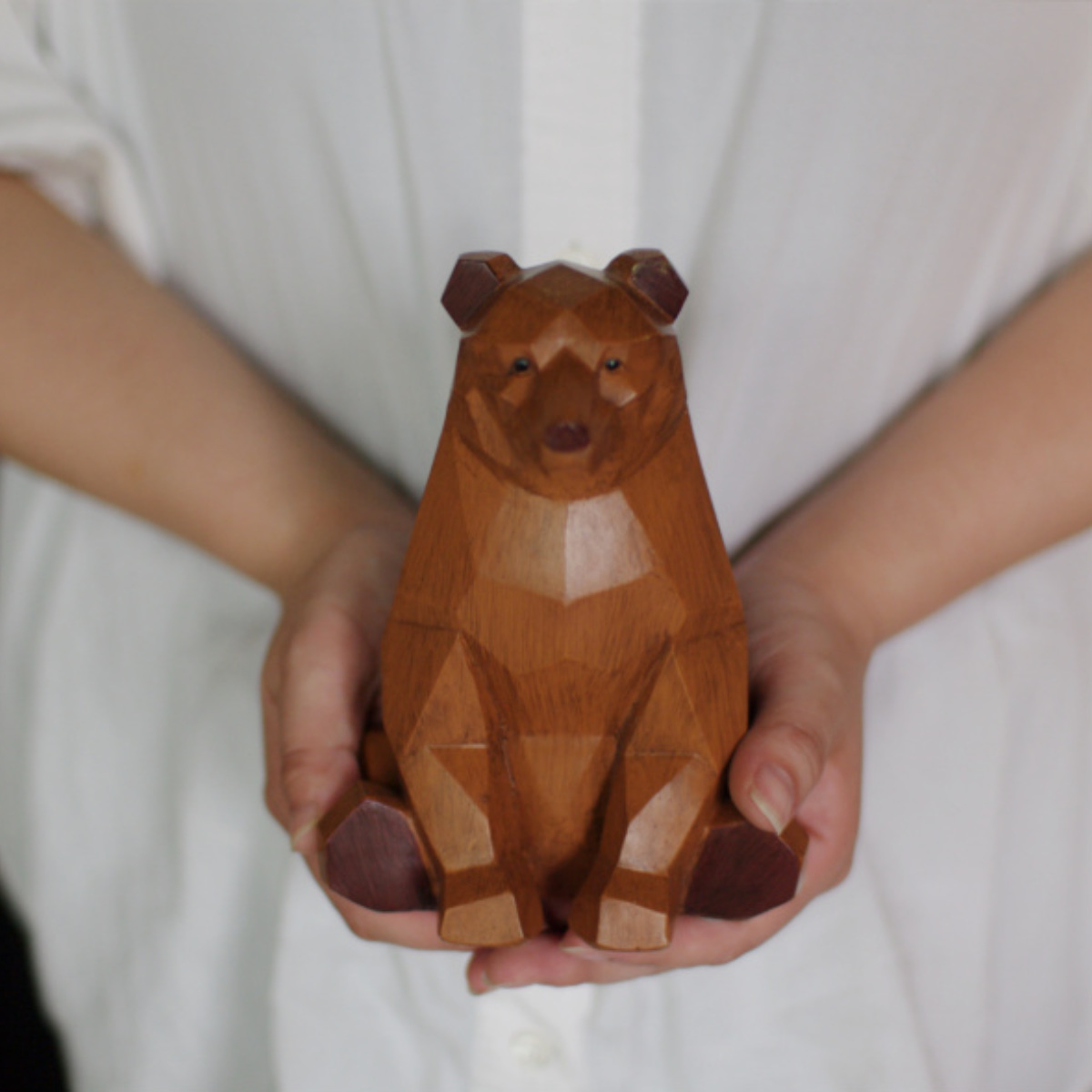 キシマ（KISHIMA） オブジェ スオーラマネーバンク クマ 貯金箱