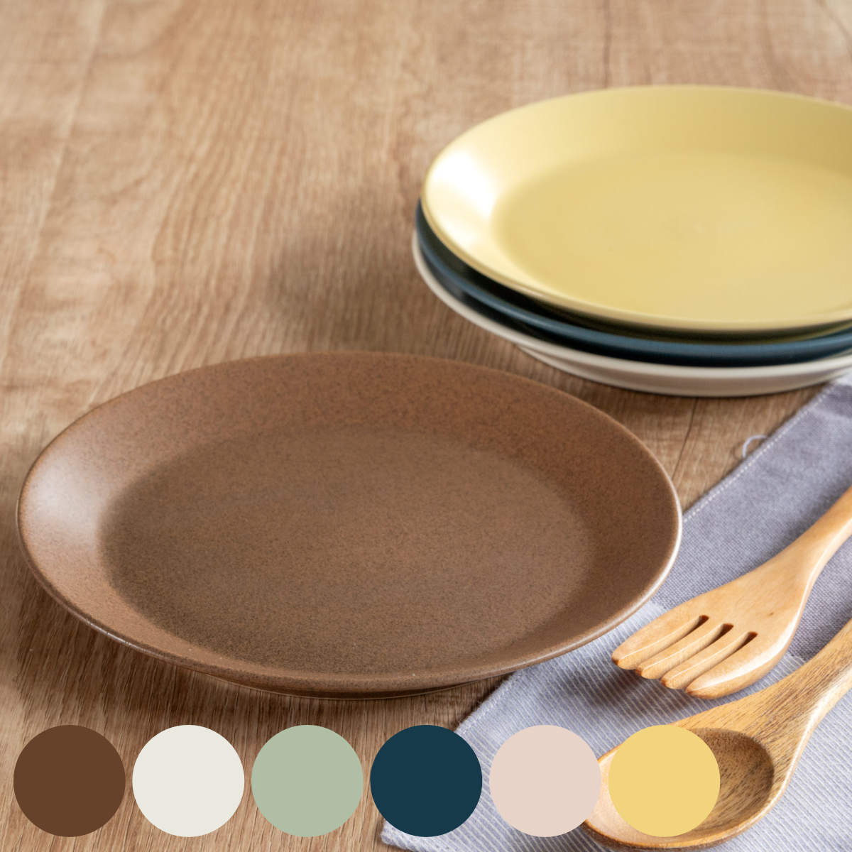 プレート 15cm LIKE 再生陶磁器 （ 食洗機対応 皿 お皿 中皿 取り皿