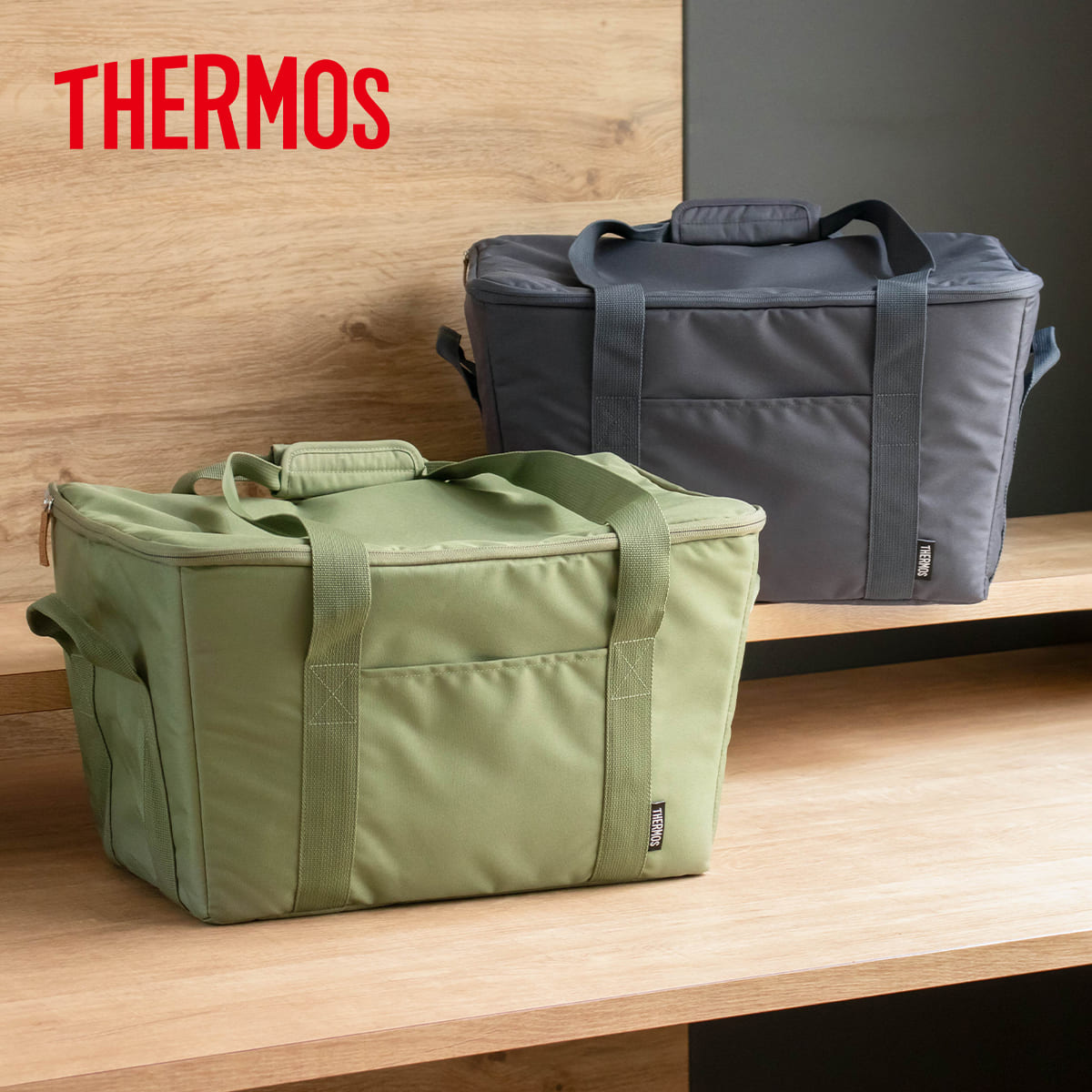 THERMOS（サーモス） エコバッグ 25L 保冷買い物カゴ用バッグ