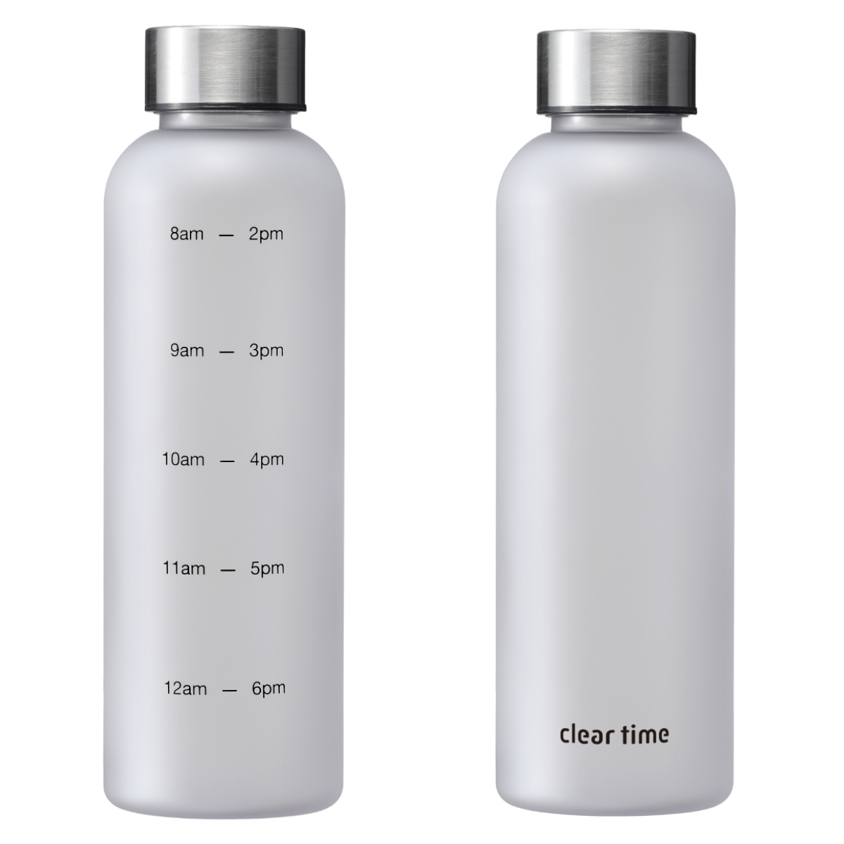 和平フレイズ 水筒 560ml クリアタイム リマインダーボトル （ 常温 直