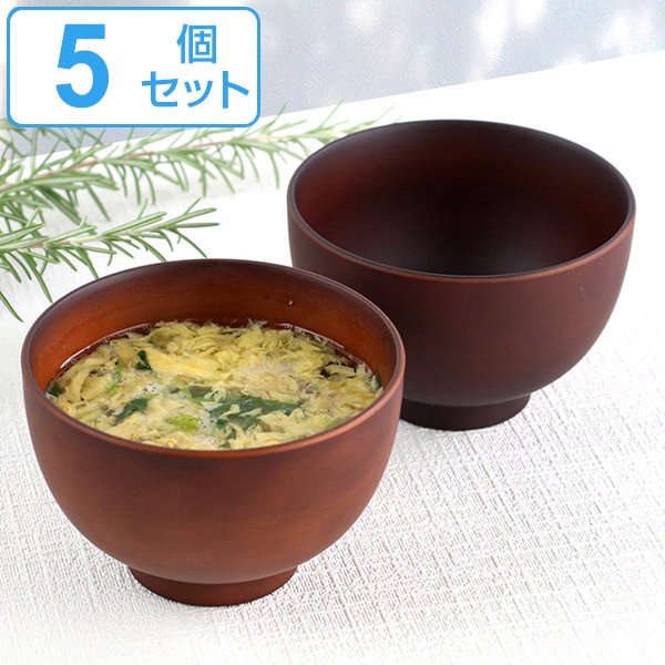 汁椀 370ml SEE プラスチック 食器 日本製 おしゃれ 同色5個セット （ 電子レンジ対応 食洗機対応 木製風 お椀 木目調 ）  :4512951083606set:インテリアパレットヤフー店 - 通販 - Yahoo!ショッピング