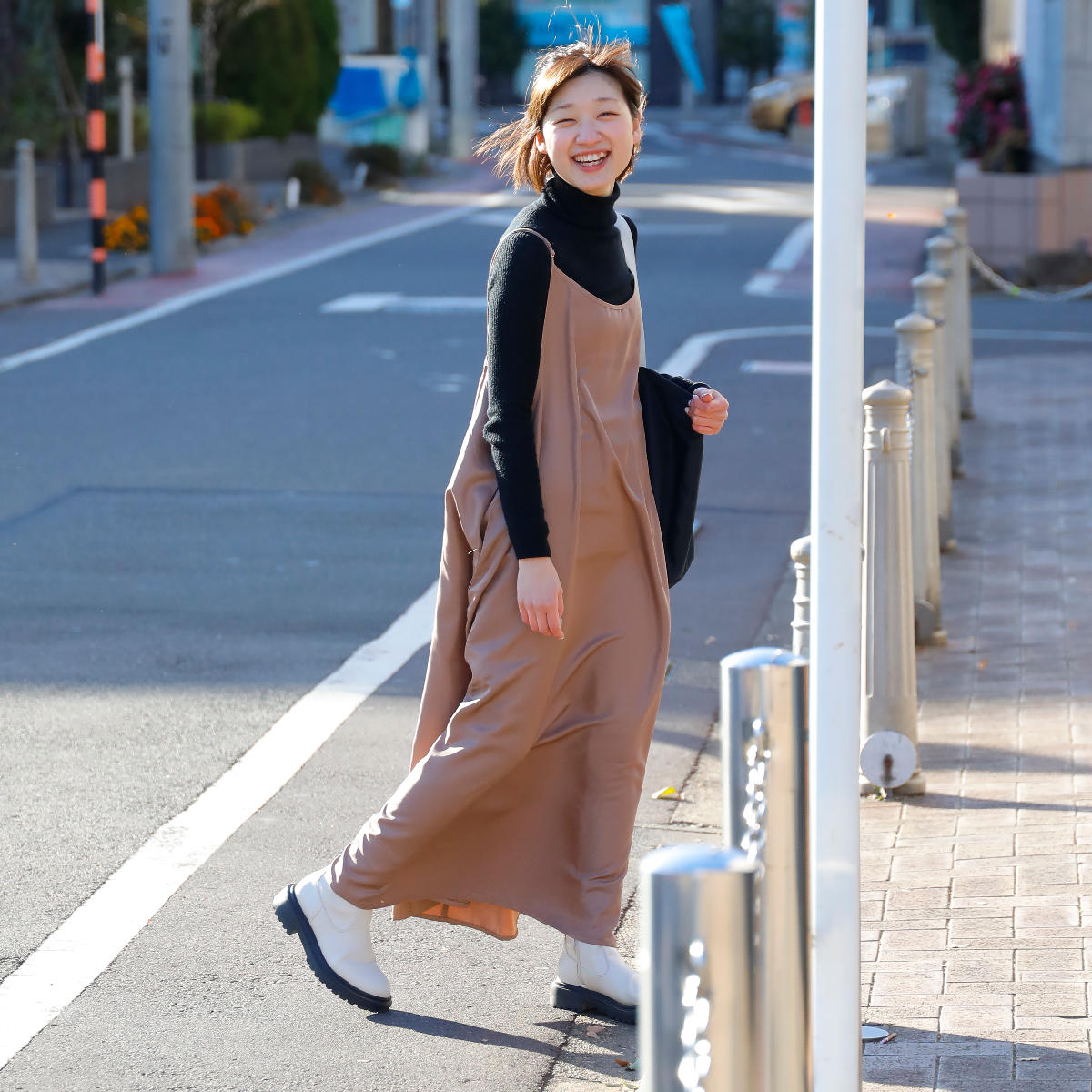 CB JAPAN（シービージャパン） エプロン ワンピースエプロン