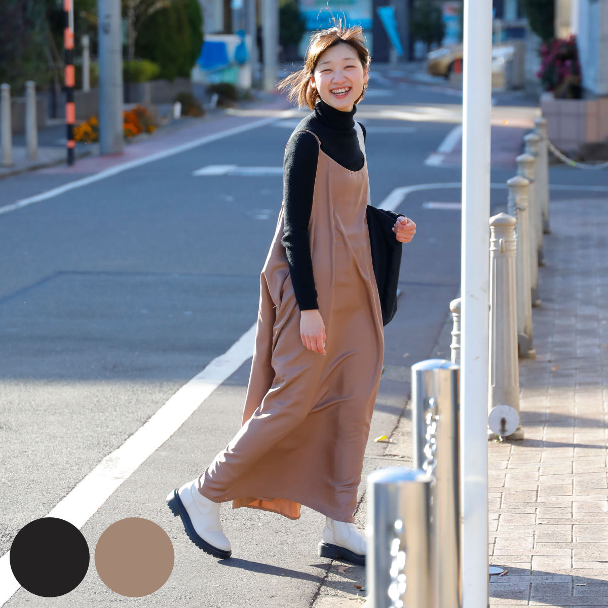 CB JAPAN（シービージャパン） エプロン ワンピースエプロン