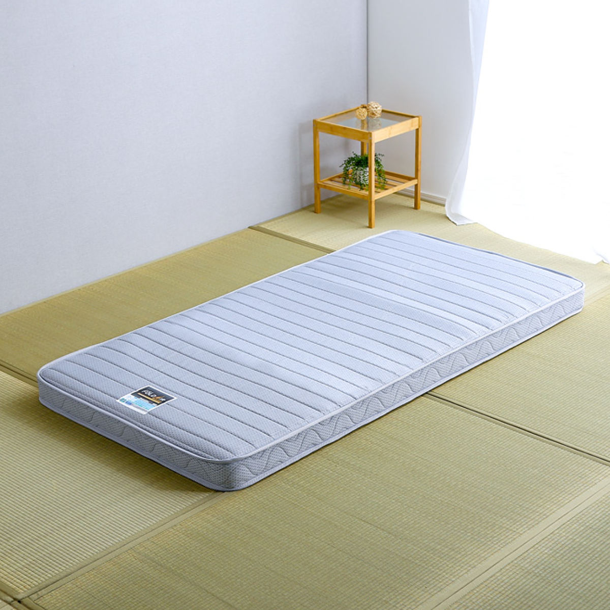 三つ折りマットレス　フランスベット2枚 フランスベッド 三つ折り薄型マットレス 厚さ12cm ダブル 抗菌防臭 防
