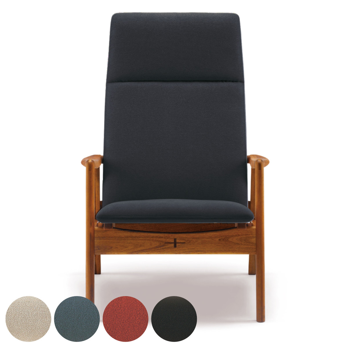 朝日木材加工 リクライニングチェア 1人掛け 幅68.5cm イージーチェア