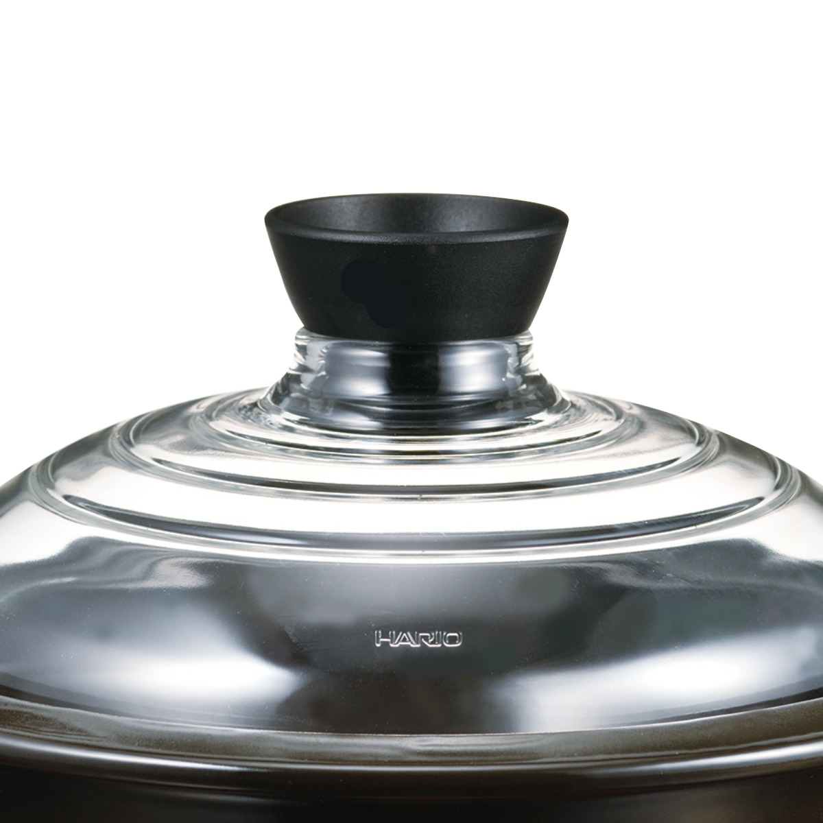 HARIO（ハリオ） フタがガラスの土鍋 9号 ガス火専用 ガラス蓋付き