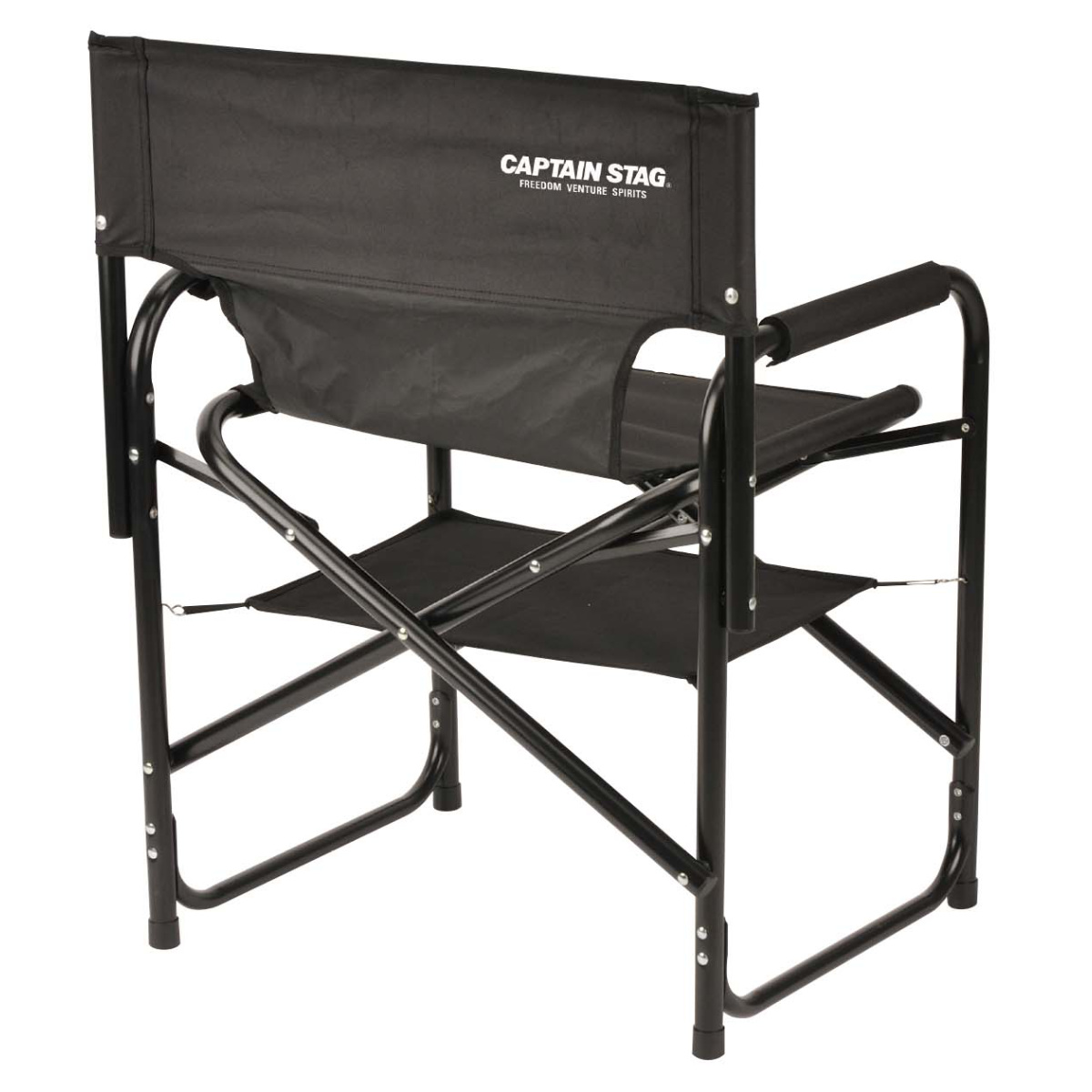 ち*ん様 CAPTAIN STAG BROAD 折りたたみ式ディレクター椅子5脚 CAPTAIN STAG（キャプテンスタッグ） 折りたたみ椅子 棚モック付き