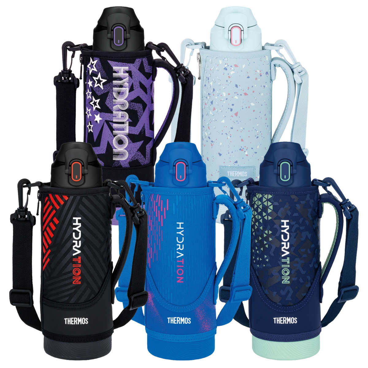 THERMOS（サーモス） 水筒 1L 真空断熱スポーツボトル （ THERMOS 直