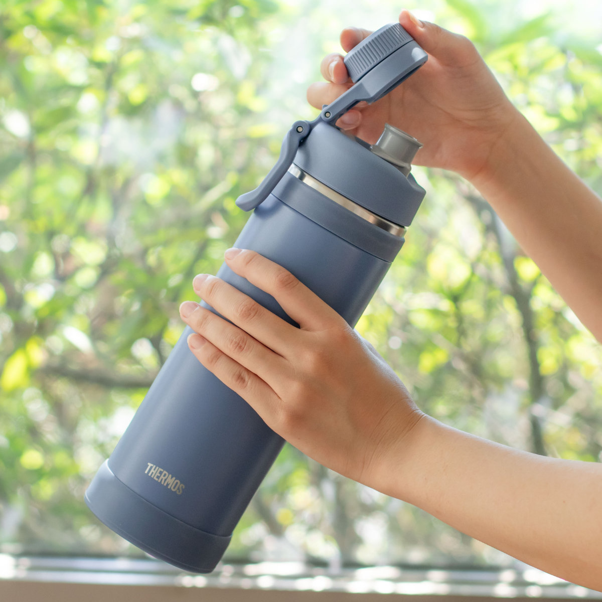 大特価 サーモス 取っ手付き食洗機対応ボトル 1L 4色セット THERMOS