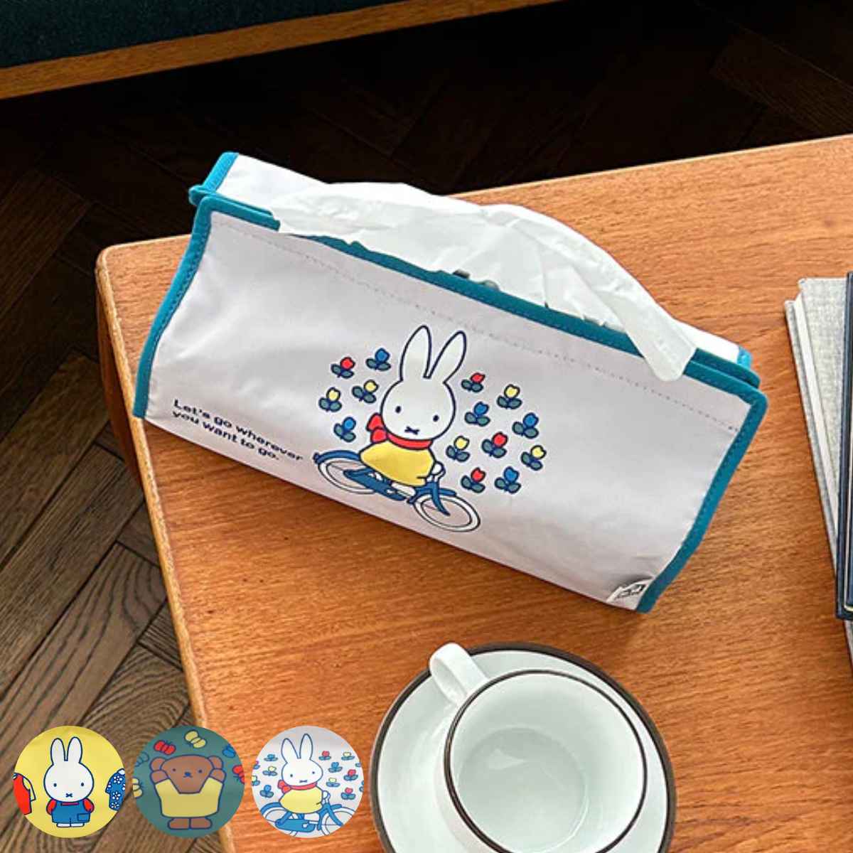 ティッシュケース ミッフィー Dick Bruna tente （ ティッシュカバー ティシュ入れ ティッシュボックス 布製 ）