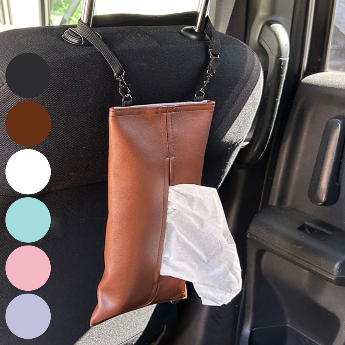 ティッシュケース tente porte ソフトパック （ ティッシュ ケース 収納 ティッシュカバー ティシュ入れ ソフトティッシュ レザー調 ）