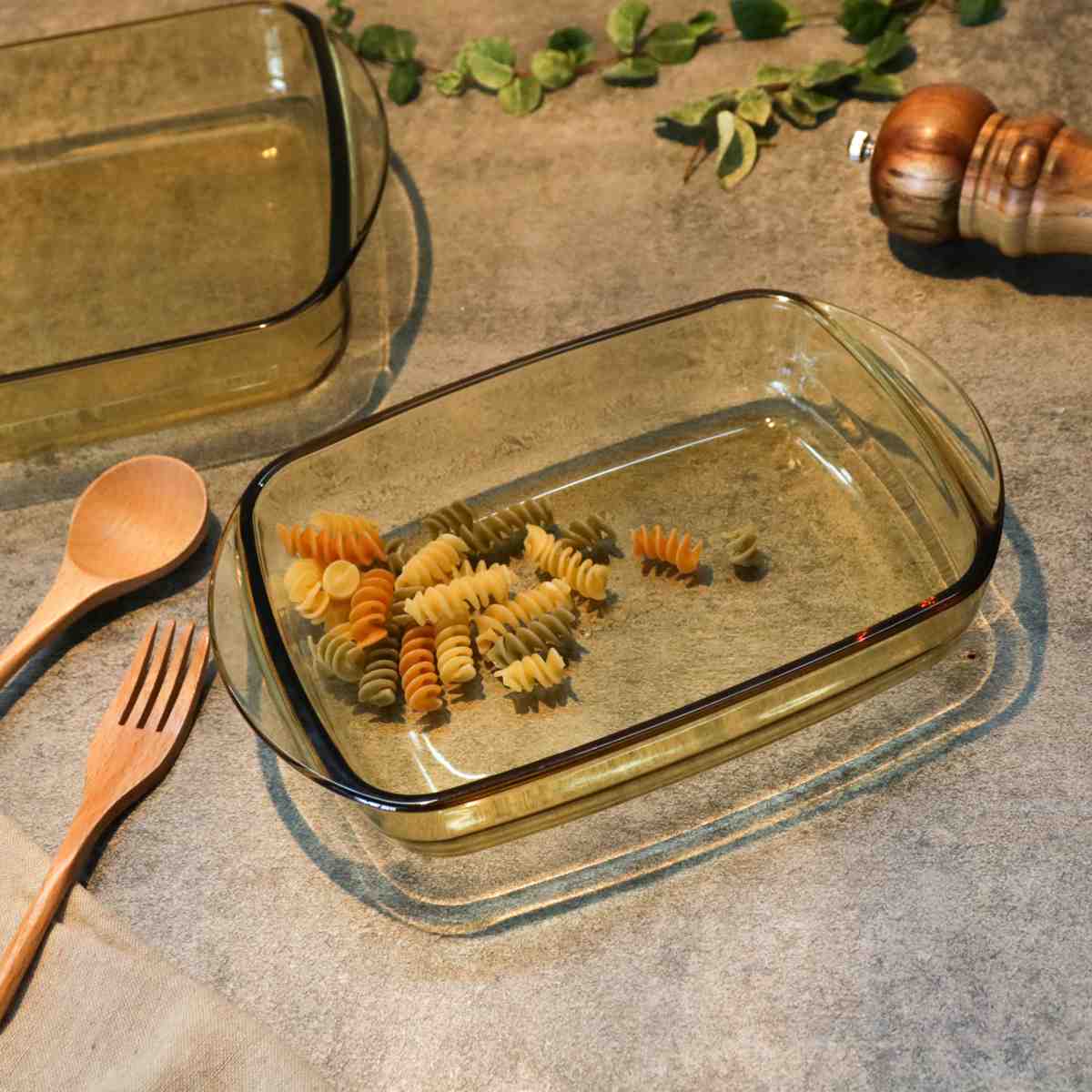 グラタン皿 23cm 800ml VISIONS 耐熱ガラス （ 食洗機対応 電子レンジ