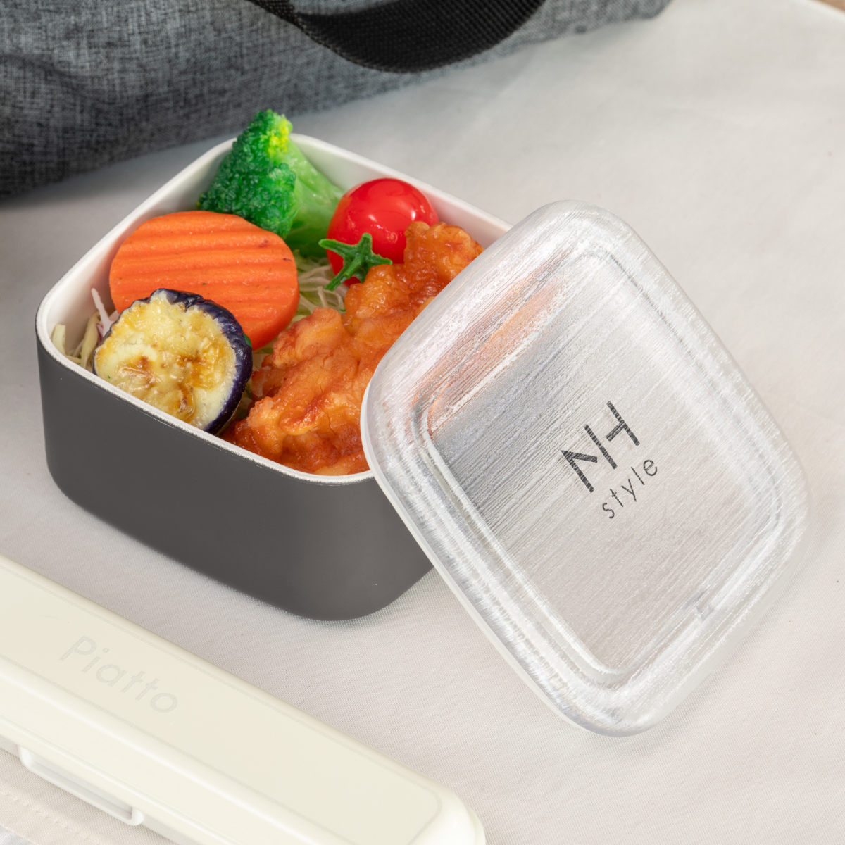 正和 シール容器 330ml NH style角サイドケースS （ 弁当箱 ランチ
